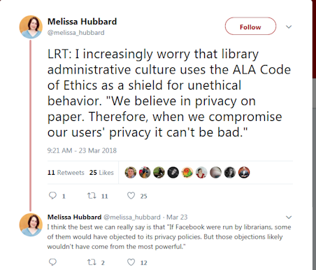 tweet worrying about library administrative culture